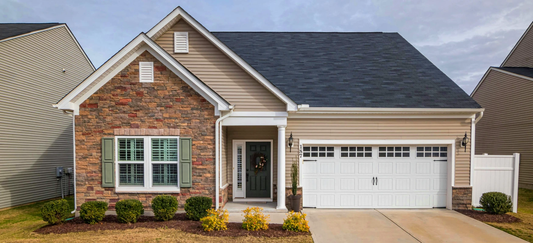 Brick And Siding Bungalow Photo