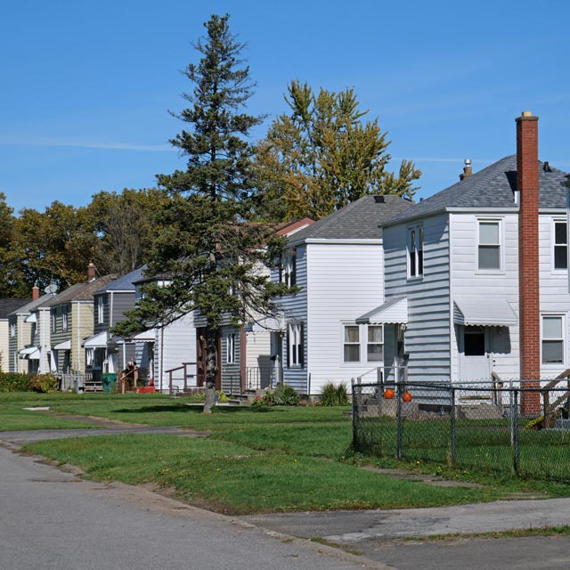Row Of Houses Sq